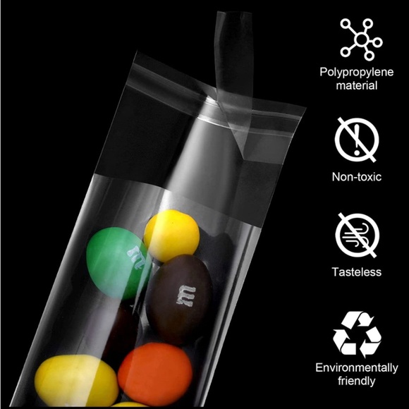 Clear Bags 150 Assorted Bags 🌿🆕🌿W/Bonus 💯 Stickers Included - Picture 8 of 16